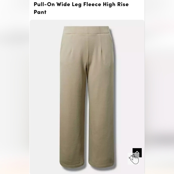 torrid Pants - Torrid super soft Pull-On Wide Leg Fleece High Rise Pant size 2x NWT